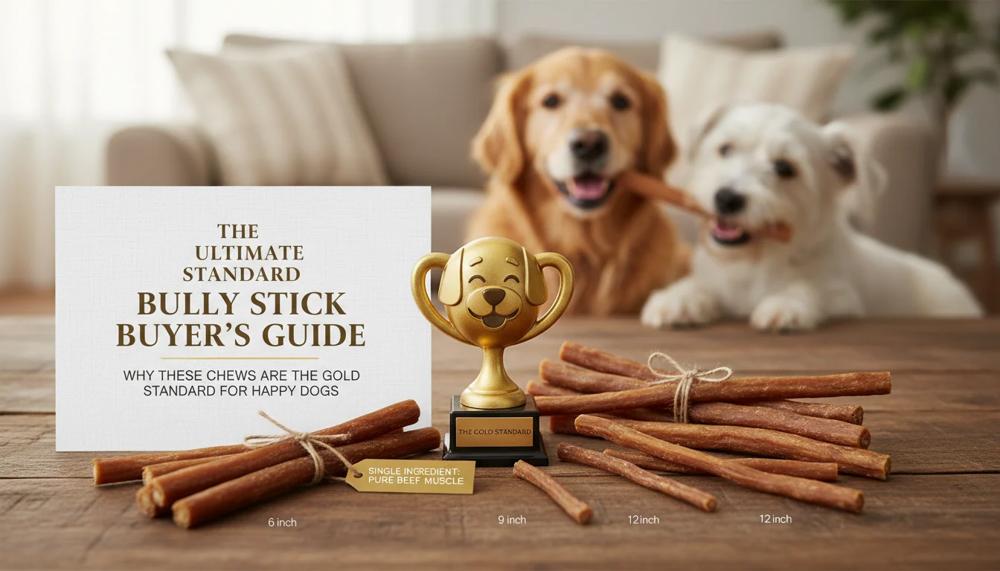 Why Standard Bully Sticks are the Ultimate Treat for Your Dog